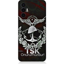 Teknomeg Tecno Pova 3 Uyumlu Tsk Onurumuzdur Desenli Silikon Kılıf