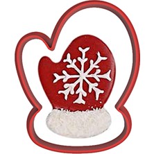 Butedo Noel Yılbaşı Eldiven Kurabiye Kalıbı Şekillendirici Kopat