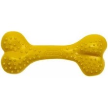 Aquael Comfy Toy Kemik Şeklinde Ananas Aromalı Köpek Oyuncağı Sarı 8.5 cm