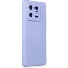 Newface Xiaomi Mi 13 Pro Kılıf Nano Içi Kadife  Silikon - Lila 317105