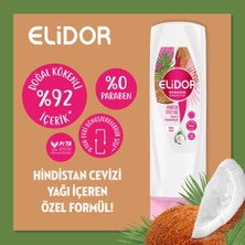 Elidor Doğanın Enerjisi Saç Bakım Kremi Hindistan Cevizi Yağı 350 Ml X2 Adet