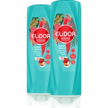 Elidor Doğanın Enerjisi Saç Bakım Kremi Argan Yağı ve Hibiskus Özü 350 ml x2 Adet