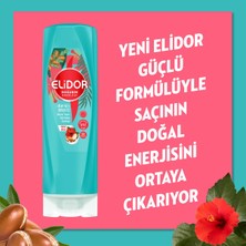 Elidor Doğanın Enerjisi Saç Bakım Kremi Argan Yağı ve Hibiskus Özü 350 ml x2 Adet