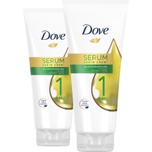 Dove 1 Minute Serum Saç Bakım Kremi Saç Dökülmelerine Karşı 170 ml X2 Adet