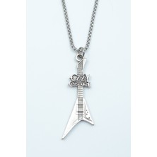 Had Safha Accessories Ozzy Osbourne Elektro Gitar Örme Zincir Kolye