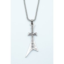 Had Safha Accessories Megadeth Elektro Gitar Örme Zincir Kolye