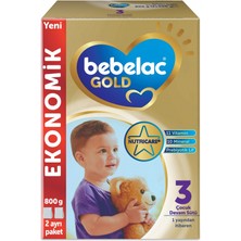 Bebelac Gold 3 Çocuk Devam Sütü 800 gr 4'lü Paket