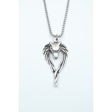 Had Safha Accessories Anubis Ölüm ve Ceza Tanrısı Örme Zincir Kolye