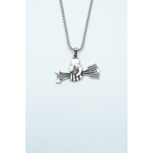 Had Safha Accessories Ok Tutan El Örme Zincir Kolye
