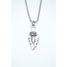 Had Safha Accessories Ok Ucu Örme Zincir Kolye