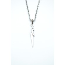 Had Safha Accessories Şimşek - The Flash Örme Zincir Kolye