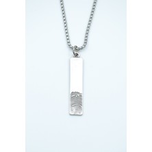 Had Safha Accessories Parmak Izi Örme Zincir Kolye