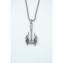 Had Safha Accessories Balta - Axe Örme Zincir Kolye