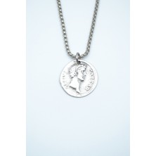 Had Safha Accessories Roma Parası Sikke - Sezar Örme Zincir Kolye