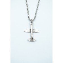 Had Safha Accessories Minimal Uçak Örme Zincir Kolye