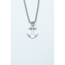 Had Safha Accessories Minimal Çapa Örme Zincir Kolye