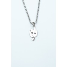 Had Safha Accessories Minimal Ateş Örme Zincir Kolye