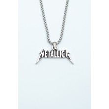 Had Safha Accessories Metallica Örme Zincir Kolye