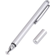 Generico Evrensel Silikon Disk Nib Stylus Pen Gümüş (Yurt Dışından)