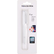 Generico Evrensel Silikon Disk Nib Stylus Pen Gümüş (Yurt Dışından)