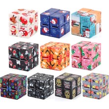 Generico 3 Pcs Sonsuz Magic Cube NO.335K-1 Noel Pembesi (Yurt Dışından)