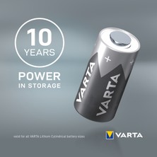 VARTA 2CR5 Lityum Tekli Pil