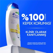 Head & Shoulders Limon Ferahlığı Kepek Karşıtı yağlı saçlar için Günlük Kullanım 330ML Şampuan