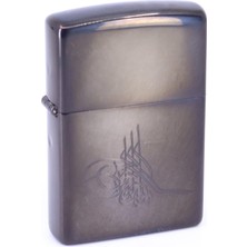 Zippo Ebony Tuğra Dizayn Çakmak