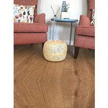Naturel Home Bohem Dekoratif Kapaklı Bambu Kutu, Sepet, Iskandinav, Modern, Bohem, Rattan