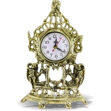 Sonay Bakırcılık Masaüstü Pirinç Dekoratif Saat