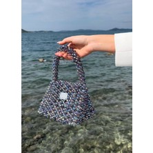 ‎Comfychic Xdearjulia Mercury Crystal Bag Özel Üretim %100 El Işçiliğiyle Hazırlanmış Kadın Şık Party Çanta