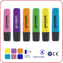 Penmark Fosforlu Kalem Neon 6 Renk