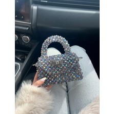 ‎Comfychic Xdearjulia Mini Chaın Bag Özel Üretim %100 El Işçiliğiyle Hazırlanmış Kadın Şık Party Çanta