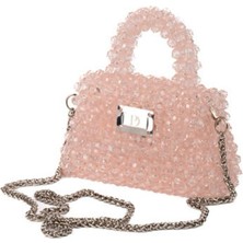 ‎Comfychic Xdearjulia Mini Chaın Bag Özel Üretim %100 El Işçiliğiyle Hazırlanmış Kadın Şık Party Çanta