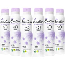 Emotion Detox Floral Kadın Deodorant  6X150ML