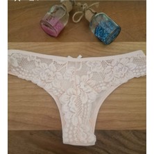 Zena Arkası Dantelli Bikini Model Külot 5'li