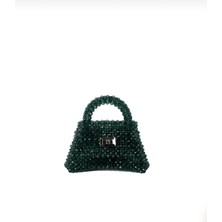 ‎Comfychic Xdearjulia Amor Crystal Bag Özel Üretim %100 El Işçiliğiyle Hazırlanmış Kadın Şık Party Çanta