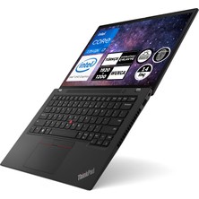 Lenovo Thinkpad T14 Gen 4 Intel Core I7-1355U 16GB 512GB SSD 14" Wuxga Freedos Taşınabilir Bilgisayar 21HES91FTX