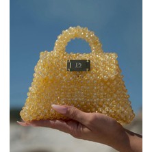 ‎Comfychic Xdearjulia Amor Crystal Bag Özel Üretim %100 El Işçiliğiyle Hazırlanmış Kadın Şık Party Çanta