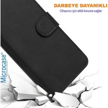 Microcase Xiaomi Redmi Note 11T/POCO X4 Gt Darbeye Dayanıklı Cüzdanlı ve Standlı Kapaklı Deri Kılıf Siyah AL4232