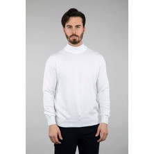 Tony Montana Klasik Kalıp Basic Yarım Balıkçı Yaka Triko-T1003