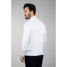 Tony Montana Klasik Kalıp Basic Yarım Balıkçı Yaka Triko-T1003