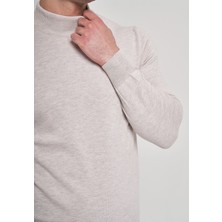 Tony Montana Klasik Kalıp Basic Yarım Balıkçı Yaka Triko-T1003