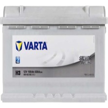 Varta Mutlu Silver Dynamic H3 12 V 100 Ah 830 Cca Alçak Varta Akü.!! Güncel - Yeni Üretim.