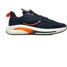 Volis M-24204 Lacivert Fileli Comfort Günlük Erkek Sneaker Ayakkabı