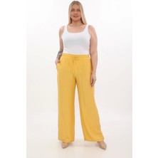 Lady Majestic Viscose Büyük Beden Pantalon