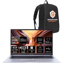 Asus Vivobook 15 Amd Ryzen 7 7730U 24GB 4tb SSD 15.6'' Fhd W11H Taşınabilir Bilgisayar M1502YA-NJ119W & Per4 Çanta NJ119WP87