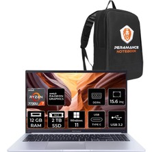 Asus Vivobook 15 Amd Ryzen 7 7730U 12GB 2tb SSD 15.6'' Fhd W11H Taşınabilir Bilgisayar M1502YA-NJ119W & Per4 Çanta NJ119WP101