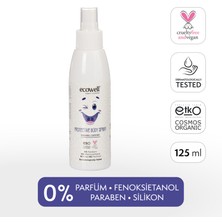 Ecowell Bebek Koruyucu Sprey, Organik & Vegan Sertifikalı, Yüz & Vücut, Lavanta, Limon, Okaliptus Yağı 125ml