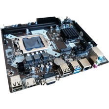 Xaser Intel H81 LGA1150 Ddr3 1600 Mhz VGA HDMI 4.gen M.2 Nvme Bulk Anakart